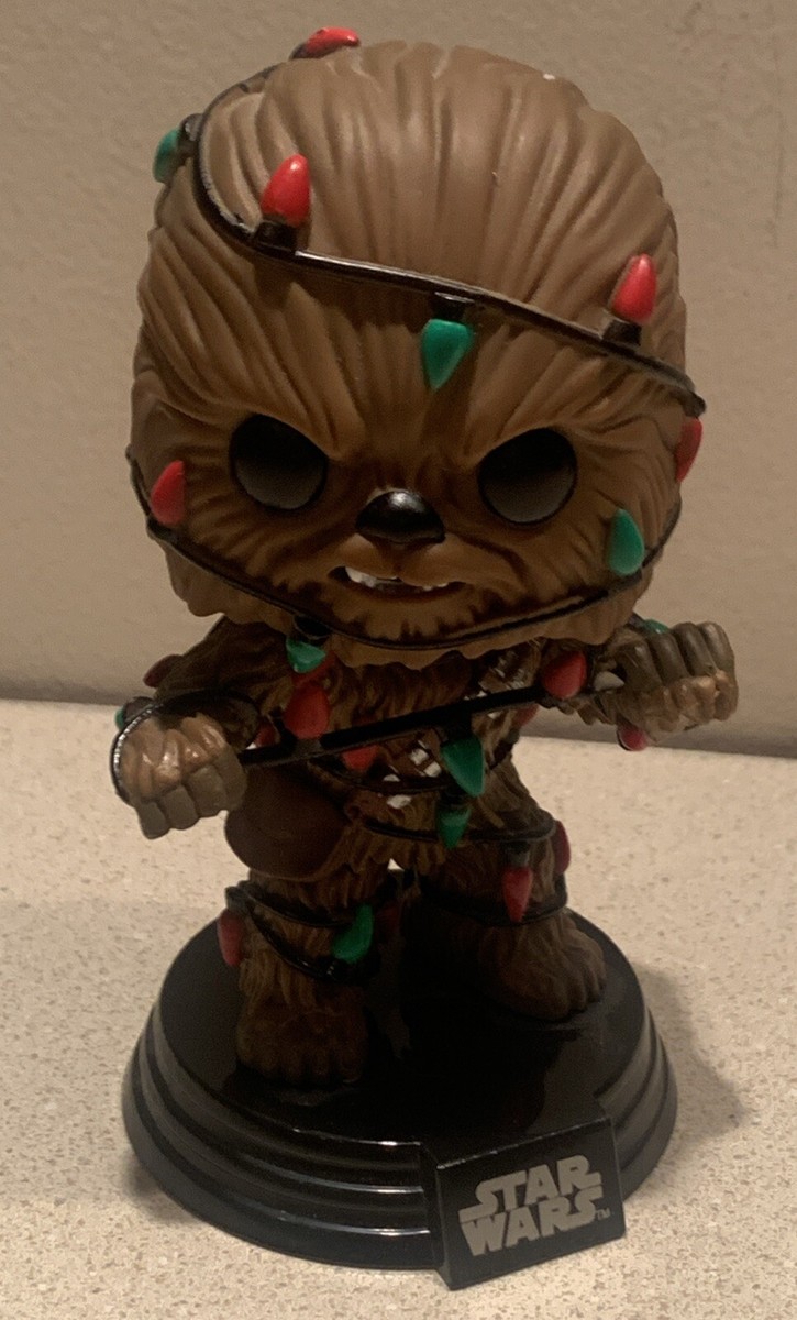 Pop Figures Funko Pop Chewbacca Christmas Funko Pop! Star Wars