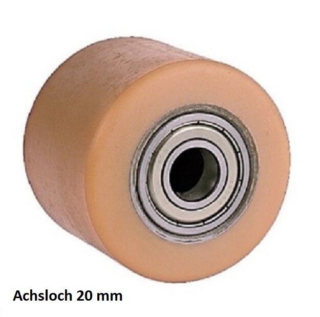 Hubwagenrolle Polyurethan 82x100 Mm - Ersatzrad Für Gabelhubwagen