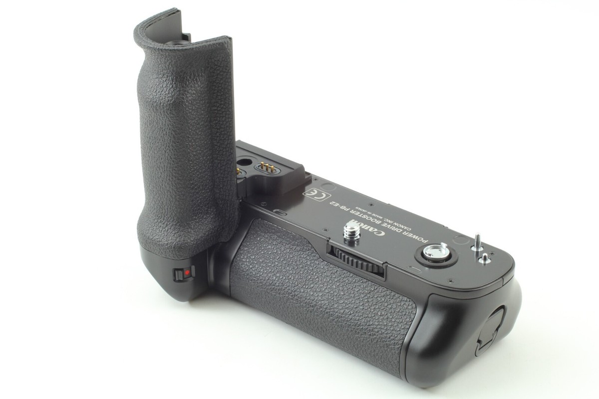 Near MINT w/ Cover ] Canon PB-E2 Power Drive Booster for EOS