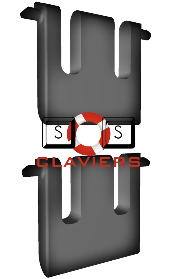 Asus G01 Tastatur Spare Ersatz Tilt Leg Ständer Foot Feet Satz - Bild 2 von 3