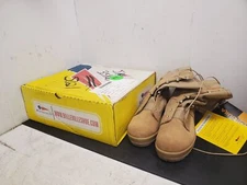 Belleville Footwear hot weather army combat tactical Vibram tan boots size 3.5XW