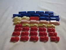 Vintage Toy Plastic Cars Lot Of 39 Wyandotte