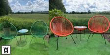 3pc Bistro Set, Green or Orange. In Stock, Delivered Fast & Free!
