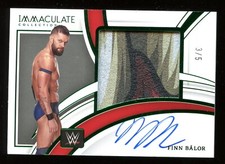 2022 Panini Immaculate Collection WWE Acetate AUTO/Patch Card - Finn Balor #3/5