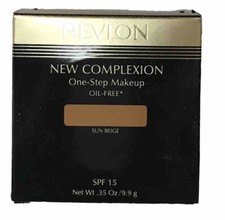 2 Compacts Revlon New Complexion One Step mak...