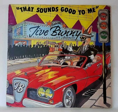 JIVE BUNNY AND THE MASTERMIXERS - THAT SOUNDS GOOD TO ME - VINYL VG+/VG