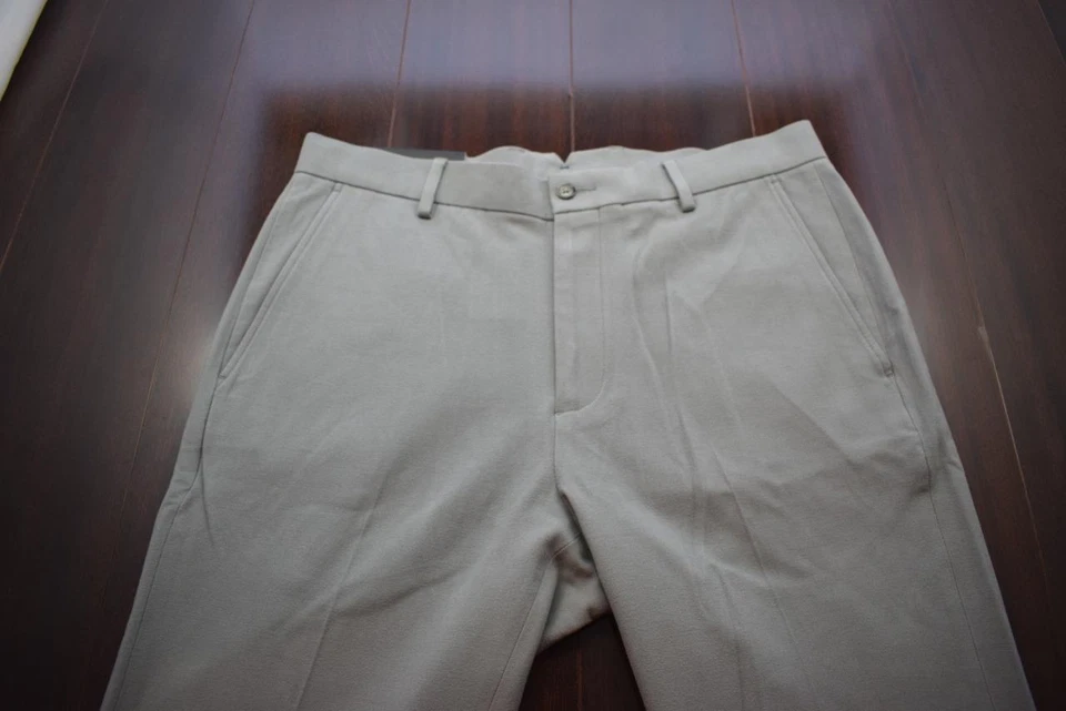 39803 Nuevo Bobby Jones 1930 Performance Grafito Elastizado Franela Pantalones Talla 34 x 34 Foto 4 de 4