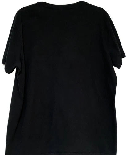 NEW mens tuxedo tshirt size M Black Holiday Christmas party short sleeve shirt image 7