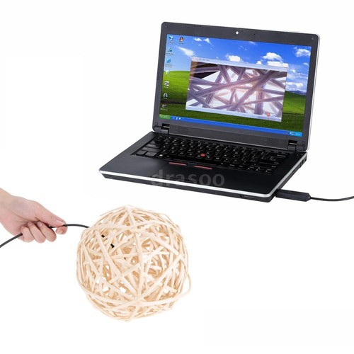2m High Resolution Digital USB Endoscope Flexible Inspection 5.5mm Camera 01JI - Picture 2 of 11
