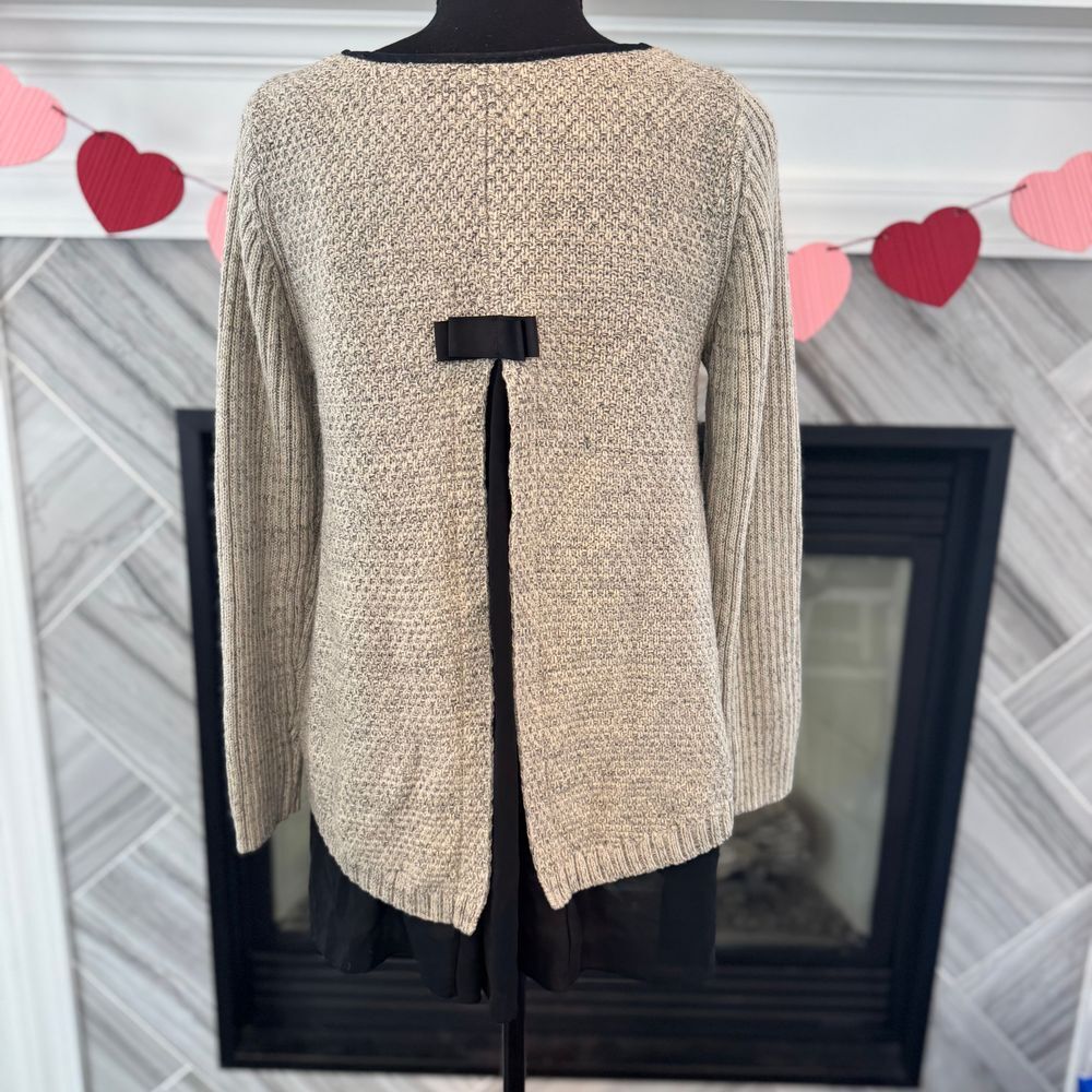 Zero Degrees Celsius Cozy Split-Back Knit Sweater… - image 2