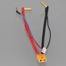 RC 5mm Bullet Banana to XT60 Female 2mm JST-XH 2S Balance Wire Battery charge