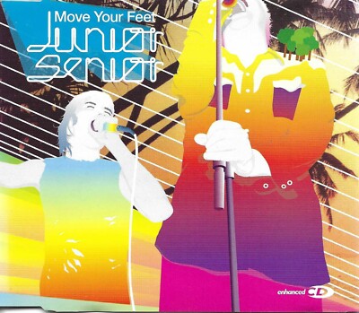 JUNIOR SENIOR w/ KURTIS MANTRONIK Move your Feet MIXES & UNRELASED & VIDEO CD