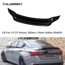 For 2019-2024 Nissan Altima R Style Gloss Black Duckbill Rear Trunk Spoiler Wing