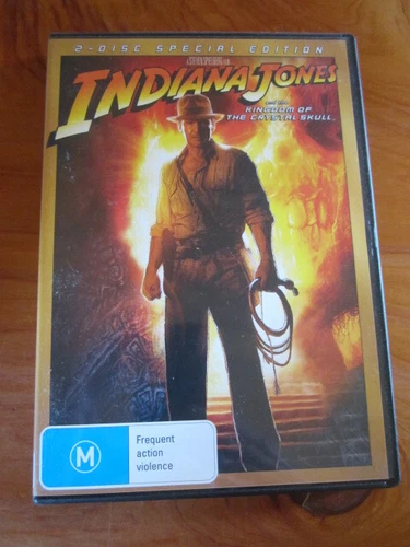 DVD  INDIANA JONES AND THE KINGDOM OF THE CRYSTAL SKULL 2 DISC SET ** MUST SEE *