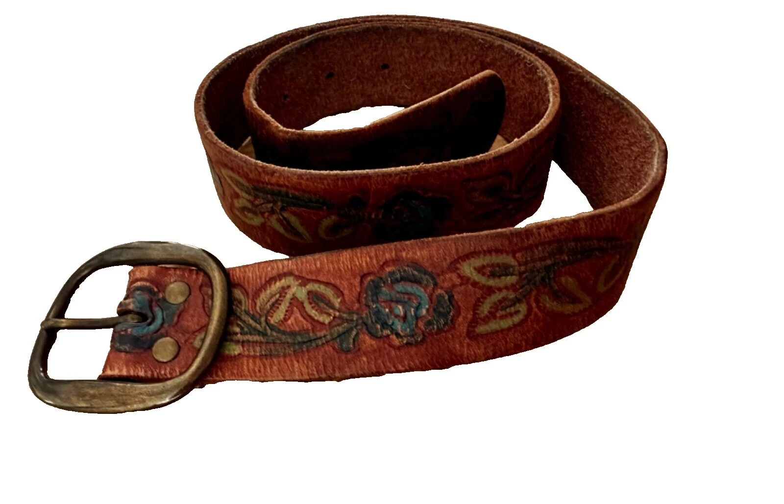 Abercrombie & Fitch Leather Flower Belts for Women