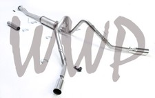 Stainless Steel Dual Side Exit CatBack Exhaust System 09-10 Ford F150 4.6L/5.4L