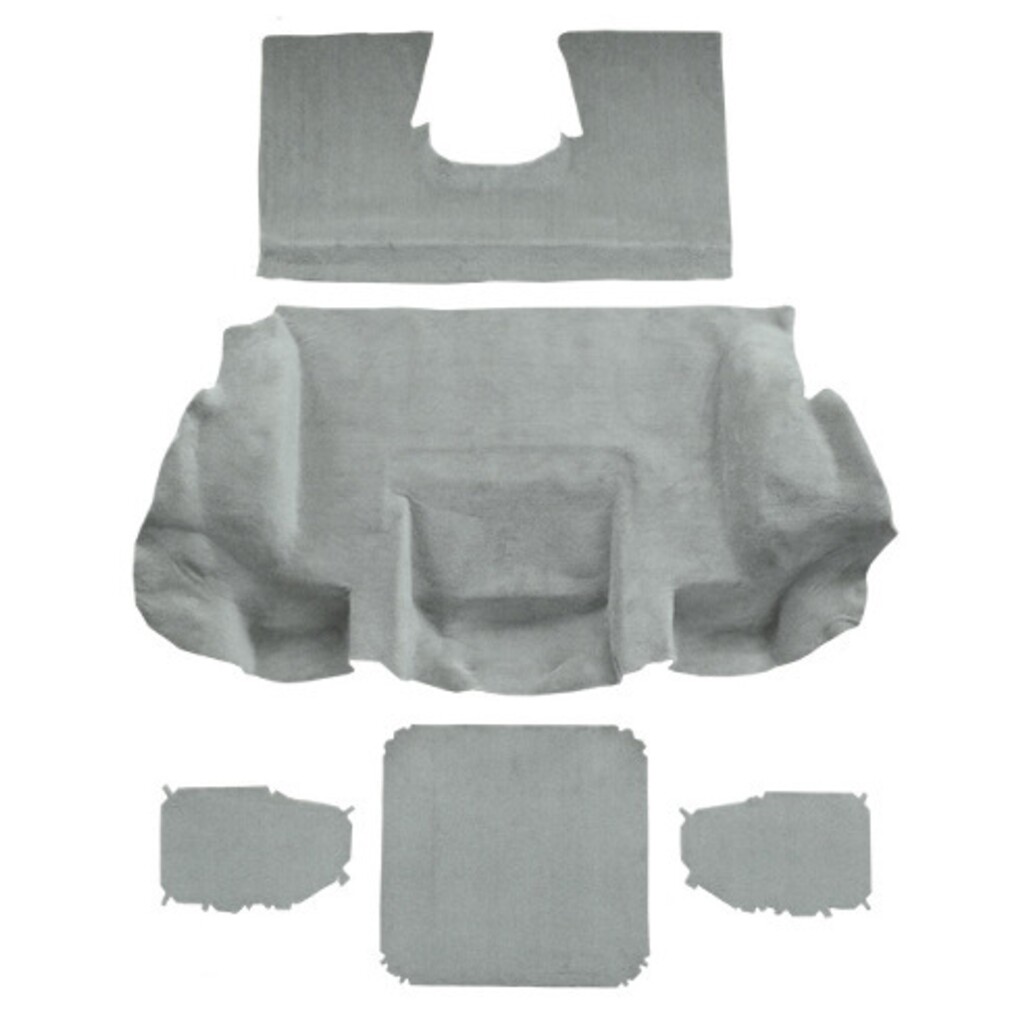 Carpet for 2001-2004 Chevrolet Corvette Convertible Rear with Pad Cutpile