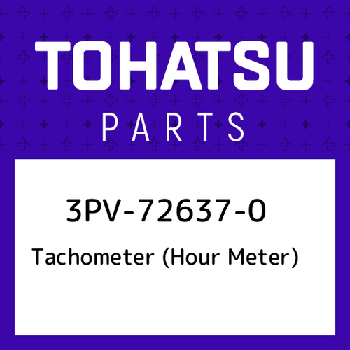 3PV726370 Tohatsu Tachometer (hour meter) 3PV726370, New Genuine OEM