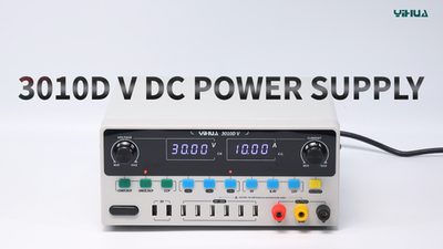 YIHUA 3010D-V DC Power Supply 0-30V 0-10A Adjustable Digital Lab