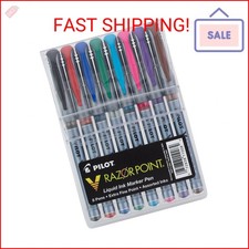 Pilot Razor Point Fine Line Marker Stick Pens, Ultra-Fine Point 0.3mm , Marker
