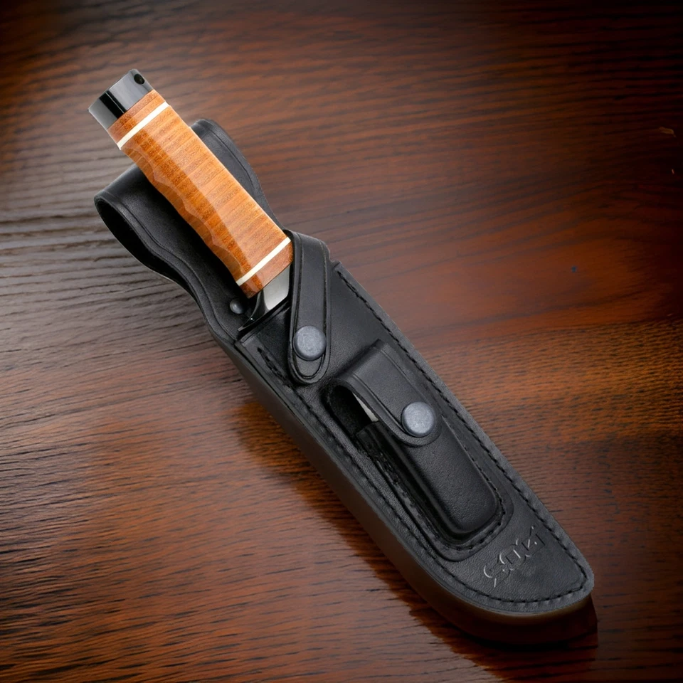 Faca de lâmina fixa de aço SOG Bowie 2.0 6.4 pol Clip Point AUS-8 com bainha - Imagem 4 de 4