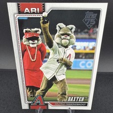 2026 Topps Series 1 Celebration - Baxter #M-1 Diamondbacks Mascot