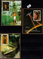 / GUYANA - MNH - DEPORTES - OLIMPIADAS - ORO - ESPACIO