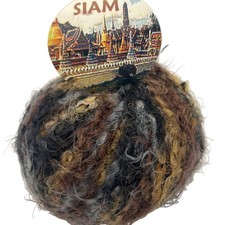 KFI Siam Yarn 08 Blues Browns Novelty Bulky Yarn Skeins Knitting Fever NEW