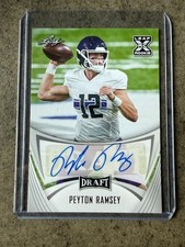 2021 Leaf Draft - Autographs Peyton Ramsey #BA-PR1 (AU, RC)