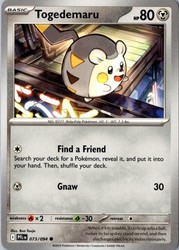 Togedemaru 073/094 Phantasmal Flames