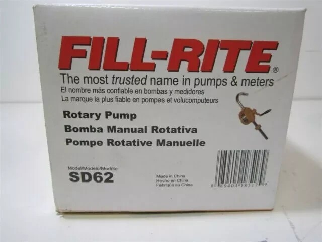 Rotary Drum Barrel Pump 55 Gallon Transfer Liquid Cast Iron Fuel Water Oil NEW