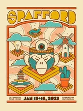 Spafford Charleston 23 BOJO - Artist Proof Poster