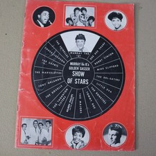 1963 MURRAY THE K'S GOLDEN GASSER SHOW OF STARS PROGRAMA - THE RONETTES +MÁS EN MUY BUENA CONDICIÓN+