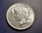 Choice BU 1923-P U.S. Peace Dollar