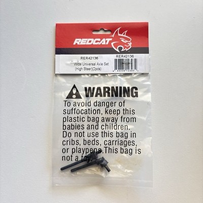 Redcat 42136 Ascent-18 Apex Wide High Steer Universal Front Axles Set