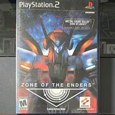 Zone of the Enders PS2 PlayStation 2 Complete CIB w/ Manual Untested