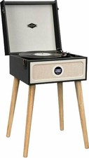 Auna Sarah Ann DAB Black Retro turntable