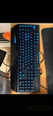 Logitech G910 Orion Spectrum mechanische Gaming-Tastatur beleuchtet QWERTZ USB