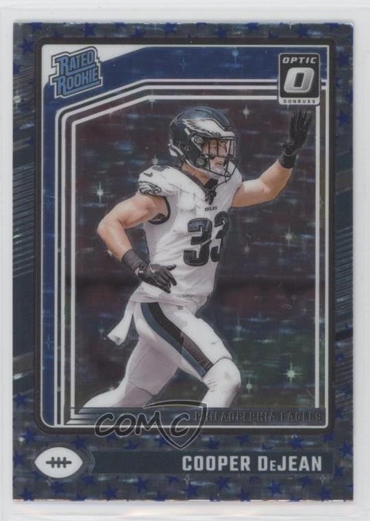 2024 Panini Donruss Optic Rated Rookie Stars Prizm Cooper DeJean #221 07ap