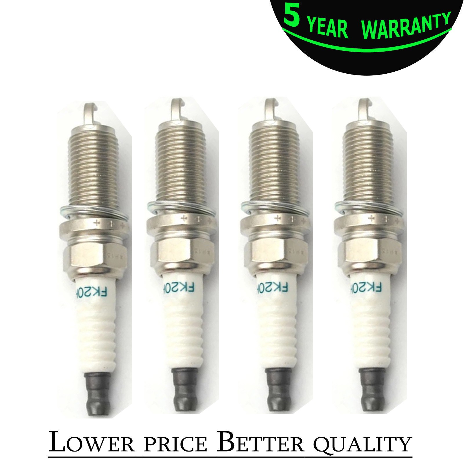 4XDenso Spark Plug Gap 0.044 Iridium For Nissan Altima Rogue 2.5L L4 22401-ED71B