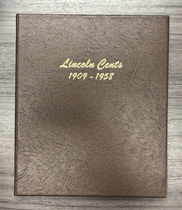 DANSCO #7103 Lincoln Cents 1909-1958 Album ALL Coins EXCEPT SVDB, 09-S, 22 Plain