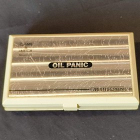 For Parts ,Nintendo Game & Watch Oil Panic OP-51 Broken Hinge & Screen Issue