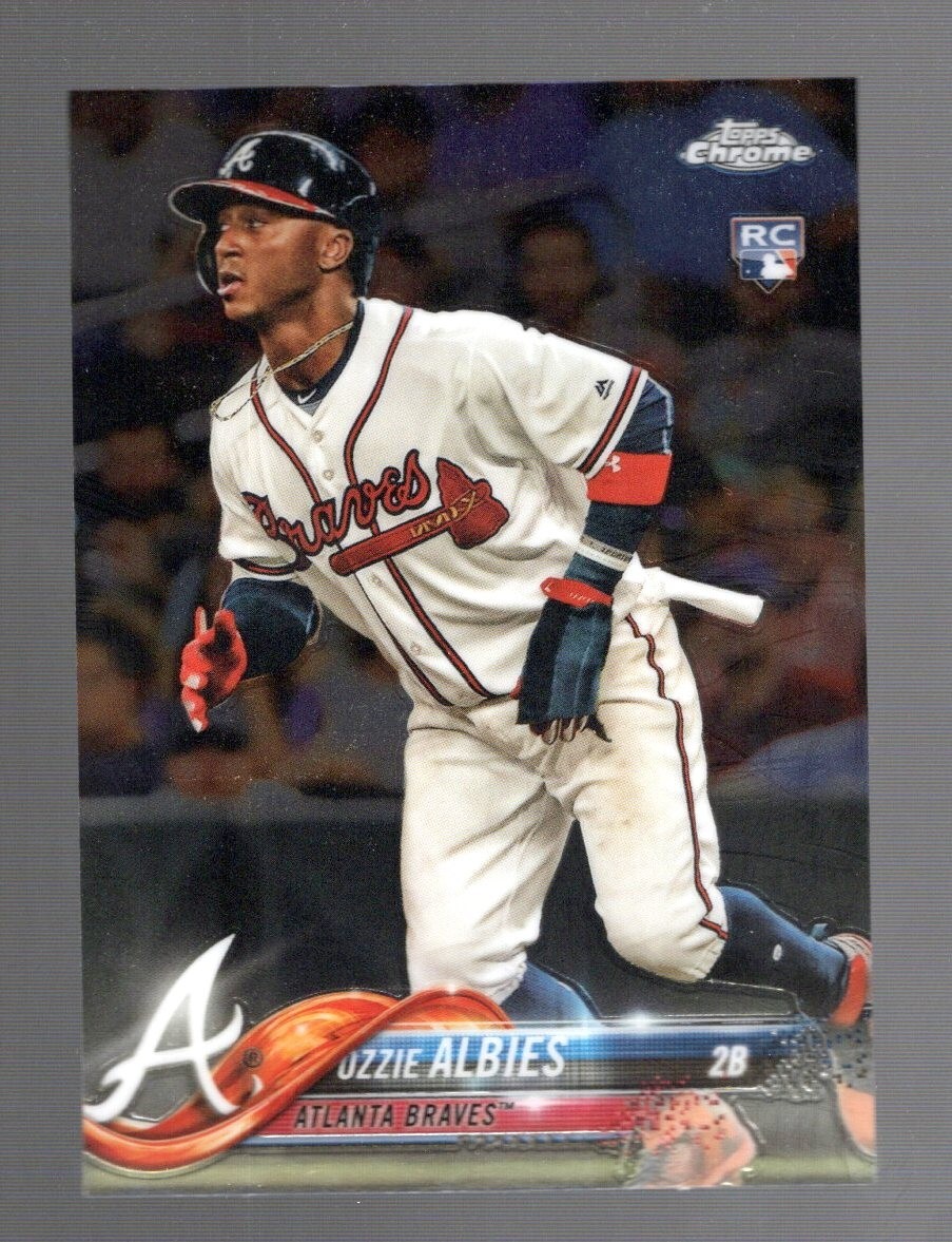 2018 Topps Chrome - Ozzie Albies #72 (RC)
