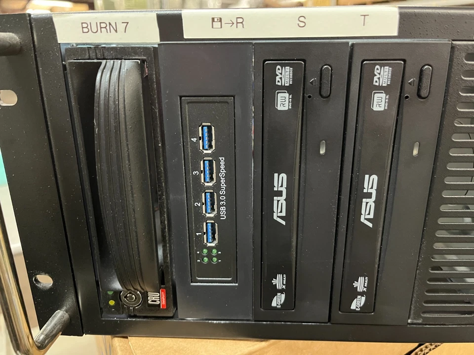 CRU DataPort Burn Hard Drive to DVD Converter Caddy Bay CASE 8441-7139-0500 - Image 3 of 4