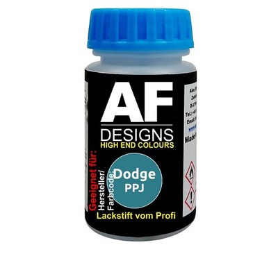Lackstift für Dodge PPJ Island Teal S. GL. Perl Metallic schnelltrocknend Tupfla