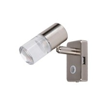 LED-Spot mit Touch-Schalter USB-Port Einbaustrahler f&uuml;r Wohnmobil & Wohnwagen