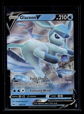 SWSH: Crown Zenith #038/159 Glaceon V