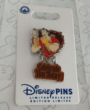 Gaston Celebrate You Today Beauty and the Beast 2024 Dangle LE Disney Pin 161841