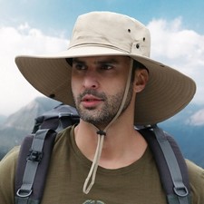 Boonie Hat Tropenhut Safarihut Fischerhut Dschungelhut Wandern Sonnenhut Herren