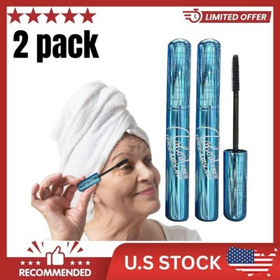 Prime Lash Mascara for Seniors & Older Women | Waterproof, Black Thinning Lashes